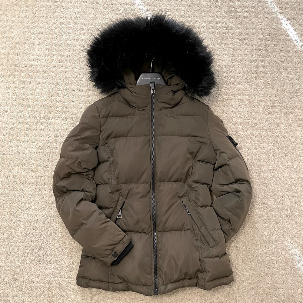 CALVIN KLEIN winter jacket with hood